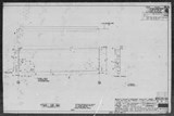 Manufacturer's drawing for North American Aviation B-25 Mitchell Bomber. Drawing number 108-123124