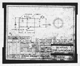 Manufacturer's drawing for Boeing Aircraft Corporation B-17 Flying Fortress. Drawing number 1-16219