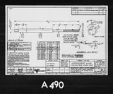 Manufacturer's drawing for Packard Motor Car Co. Packard Merlin V-1650. Drawing number at9576-81