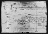 Manufacturer's drawing for North American Aviation B-25 Mitchell Bomber. Drawing number 98-61324