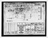 Manufacturer's drawing for Beechcraft AT-10 Wichita - Private. Drawing number 105855
