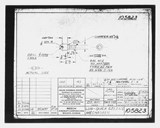 Manufacturer's drawing for Beechcraft AT-10 Wichita - Private. Drawing number 105823