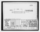 Manufacturer's drawing for Beechcraft AT-10 Wichita - Private. Drawing number 101721