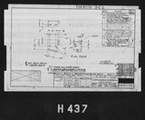 Manufacturer's drawing for North American Aviation B-25 Mitchell Bomber. Drawing number 98-61170