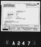 Manufacturer's drawing for Lockheed Corporation P-38 Lightning. Drawing number 198358