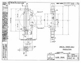 Manufacturer's drawing for Vickers Spitfire. Drawing number 33162