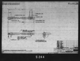 Manufacturer's drawing for North American Aviation B-25 Mitchell Bomber. Drawing number 98-58258