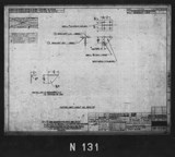 Manufacturer's drawing for North American Aviation B-25 Mitchell Bomber. Drawing number 98-73584