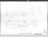Manufacturer's drawing for Bell Aircraft P-39 Airacobra. Drawing number 33-733-040