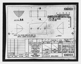 Manufacturer's drawing for Beechcraft AT-10 Wichita - Private. Drawing number 106003