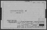 Manufacturer's drawing for North American Aviation B-25 Mitchell Bomber. Drawing number 108-54855