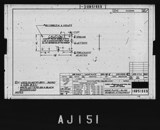 Manufacturer's drawing for North American Aviation B-25 Mitchell Bomber. Drawing number 108-51069