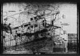 Manufacturer's drawing for North American Aviation B-25 Mitchell Bomber. Drawing number 98-54007