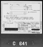 Manufacturer's drawing for Boeing Aircraft Corporation B-17 Flying Fortress. Drawing number 1-30409
