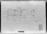 Manufacturer's drawing for North American Aviation B-25 Mitchell Bomber. Drawing number 98-62555