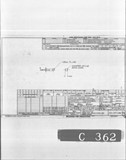 Manufacturer's drawing for Bell Aircraft P-39 Airacobra. Drawing number 33-137-042