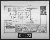 Manufacturer's drawing for Chance Vought F4U Corsair. Drawing number 34445
