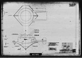 Manufacturer's drawing for North American Aviation B-25 Mitchell Bomber. Drawing number 98-73004