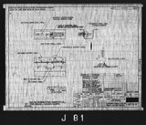 Manufacturer's drawing for North American Aviation B-25 Mitchell Bomber. Drawing number 108-712181