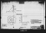 Manufacturer's drawing for North American Aviation B-25 Mitchell Bomber. Drawing number 98-53099