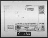 Manufacturer's drawing for Chance Vought F4U Corsair. Drawing number 34977