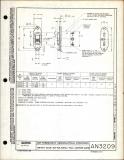 Manufacturer's drawing for Generic Parts - Aviation Standards. Drawing number an3209