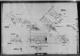 Manufacturer's drawing for North American Aviation B-25 Mitchell Bomber. Drawing number 98-52378