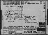 Manufacturer's drawing for North American Aviation B-25 Mitchell Bomber. Drawing number 62B-52281