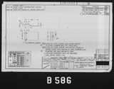 Manufacturer's drawing for North American Aviation P-51 Mustang. Drawing number 104-54352