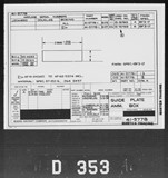 Manufacturer's drawing for Boeing Aircraft Corporation B-17 Flying Fortress. Drawing number 41-5778