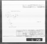 Manufacturer's drawing for Bell Aircraft Corporation P-39 Airacobra. Drawing number 33-769-011
