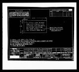 Manufacturer's drawing for Lockheed Corporation P-38 Lightning. Drawing number 199001