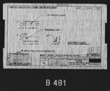 Manufacturer's drawing for North American Aviation B-25 Mitchell Bomber. Drawing number 108-53093