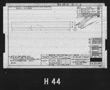 Manufacturer's drawing for North American Aviation B-25 Mitchell Bomber. Drawing number 98-54192