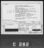 Manufacturer's drawing for Boeing Aircraft Corporation B-17 Flying Fortress. Drawing number 1-28033