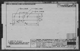 Manufacturer's drawing for North American Aviation B-25 Mitchell Bomber. Drawing number 98-54349