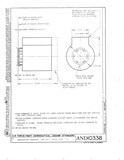 Manufacturer's drawing for Generic Parts - Aviation General Manuals. Drawing number AND10338