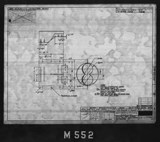 Manufacturer's drawing for North American Aviation B-25 Mitchell Bomber. Drawing number 98-53500
