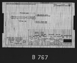 Manufacturer's drawing for North American Aviation B-25 Mitchell Bomber. Drawing number 108-588180