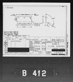 Manufacturer's drawing for Boeing Aircraft Corporation B-17 Flying Fortress. Drawing number 1-21023