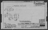 Manufacturer's drawing for North American Aviation B-25 Mitchell Bomber. Drawing number 98-61182