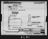 Manufacturer's drawing for North American Aviation B-25 Mitchell Bomber. Drawing number 98-62444