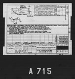 Manufacturer's drawing for North American Aviation B-25 Mitchell Bomber. Drawing number 62B-53911