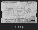 Manufacturer's drawing for North American Aviation B-25 Mitchell Bomber. Drawing number 98-53366