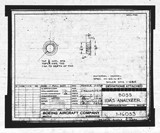 Manufacturer's drawing for Boeing Aircraft Corporation B-17 Flying Fortress. Drawing number 1-16053