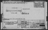 Manufacturer's drawing for North American Aviation B-25 Mitchell Bomber. Drawing number 98-53833