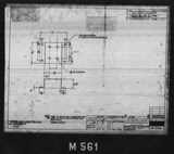 Manufacturer's drawing for North American Aviation B-25 Mitchell Bomber. Drawing number 98-53544