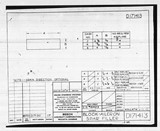 Manufacturer's drawing for Beechcraft Beech Staggerwing. Drawing number D171413
