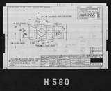 Manufacturer's drawing for North American Aviation B-25 Mitchell Bomber. Drawing number 98-71272