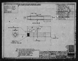 Manufacturer's drawing for North American Aviation B-25 Mitchell Bomber. Drawing number 98-62535